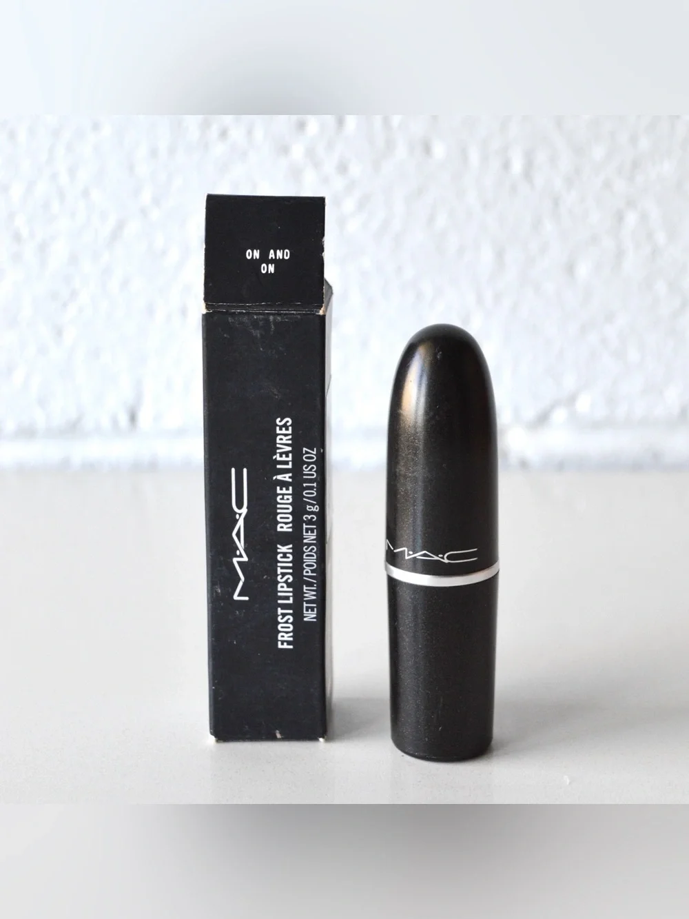 MAC Cosmetics Frost Lipstick *ON AND ON* Discontinued Original Formula & VHTF